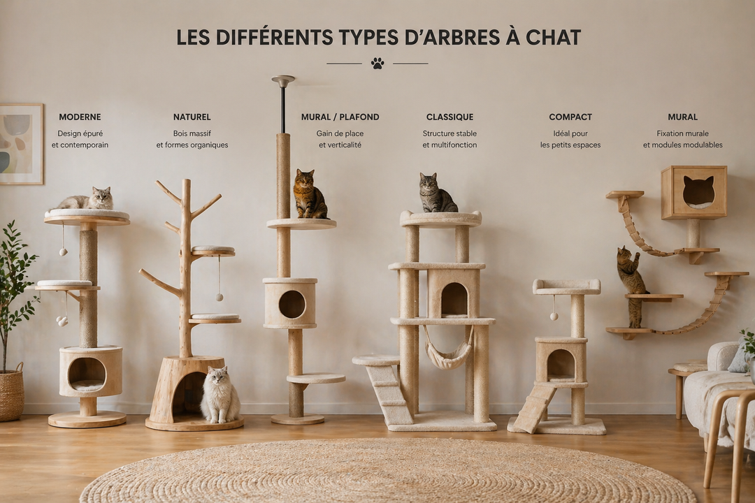 Les différents types d’arbre à chat : lequel est fait pour vous ?