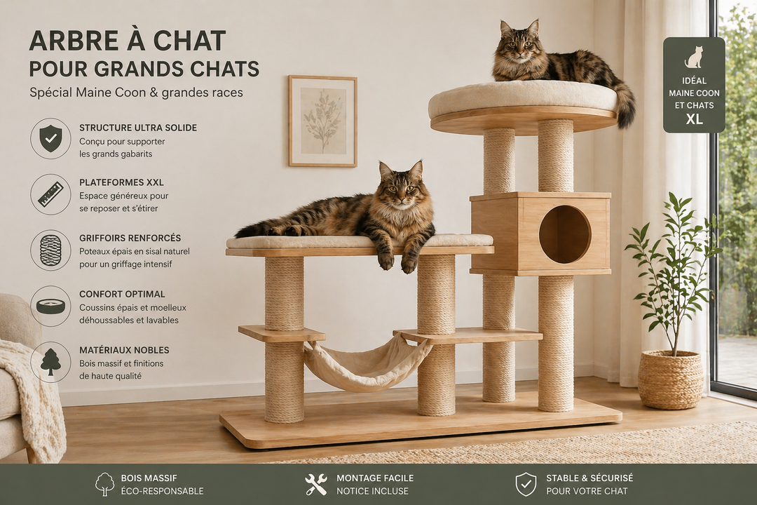 Où placer son arbre à chat dans la maison pour maximiser son utilisation ?