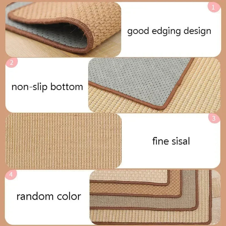 DIY Katzenkratzbaum für Möbel, Sofa, Tür, Wand - Modell: „SisalGuard“