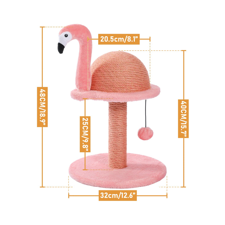 Flamingo-Kratzbaum - „FlamingoPaws“