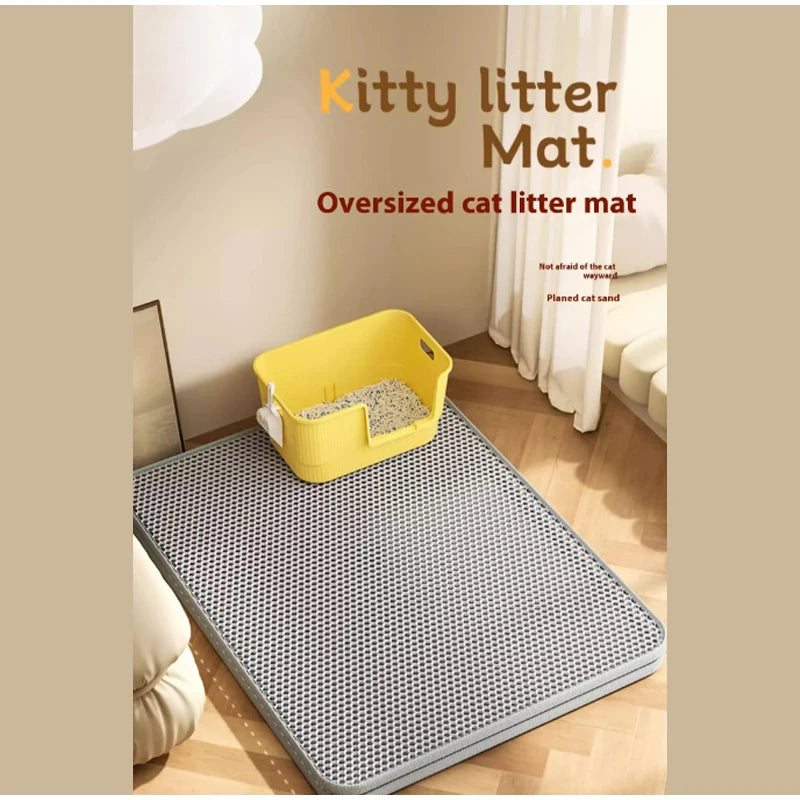 Tapis de Litière Double Couche – Modèle "CleanStep EVA Pro"