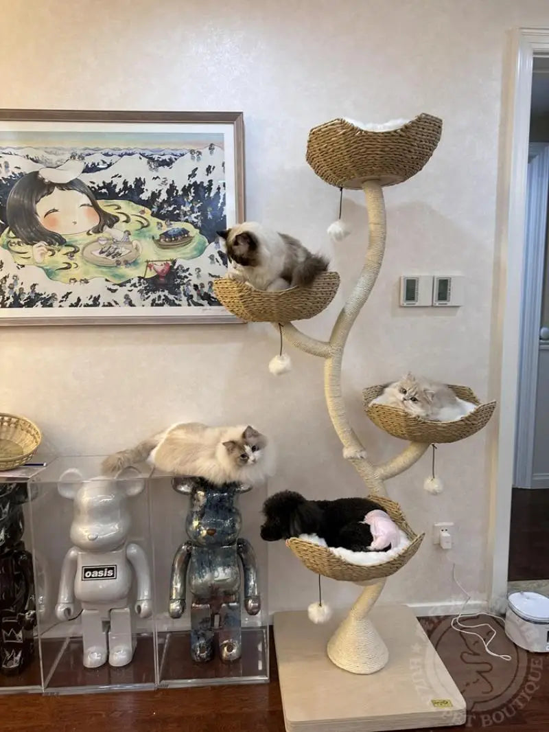 Flower cat tree - Design - FleurDeluxe