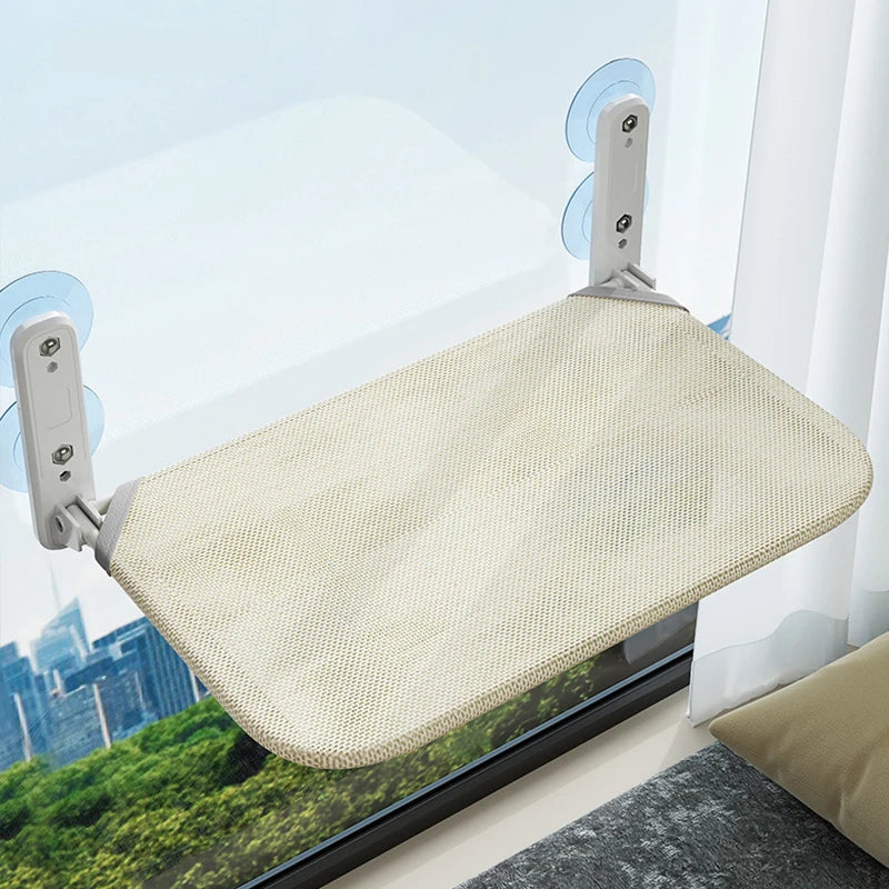 Foldable Window Hammock for Cats - Model: "CielDouillet"