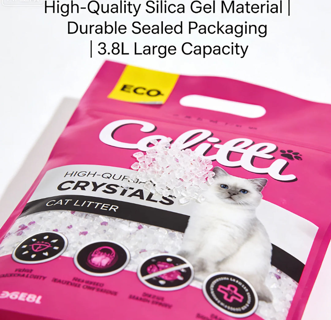 Litière Cristaux de Silice – Modèle "CrystalClean 3.8L"