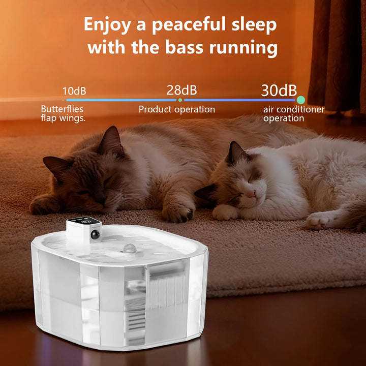 Humidificateur blanc silencieux, idéal pour un sommeil paisible, avec fonctionnalités améliorées.