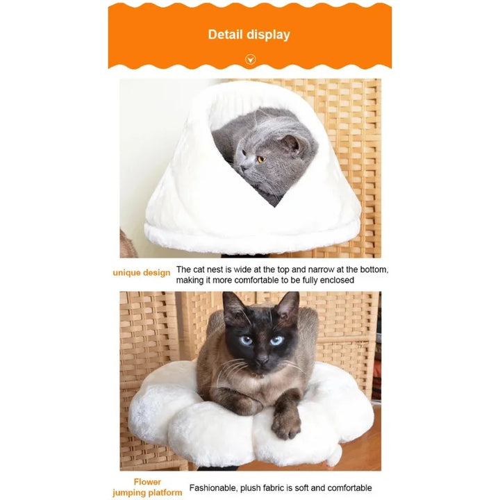 Flower Design Cat Tree - Cat Flower