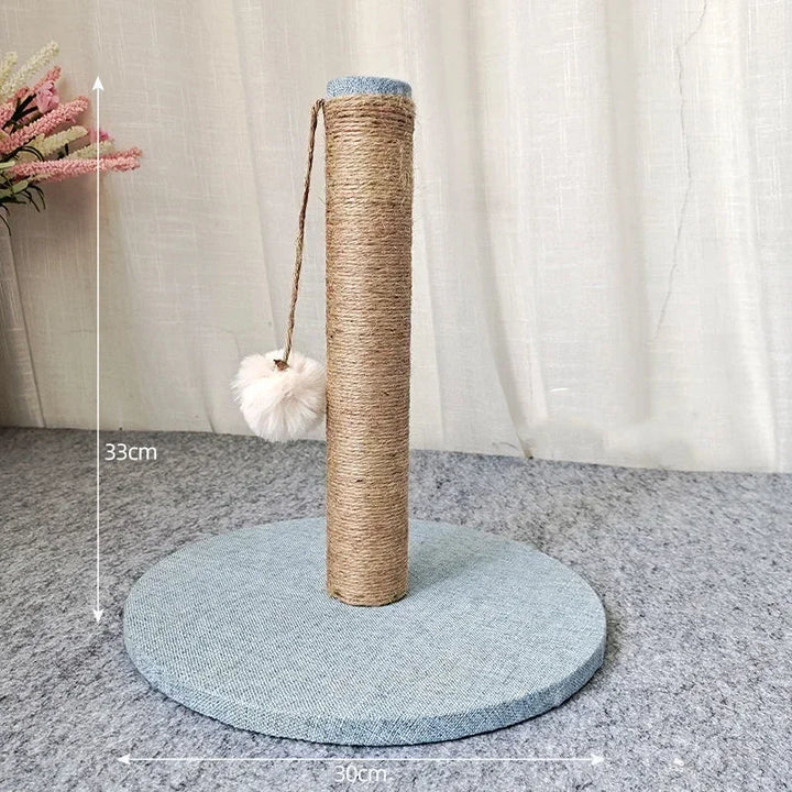 DIY-Kratzbaum aus Sisal und Leinen – ClawMaster-Modell