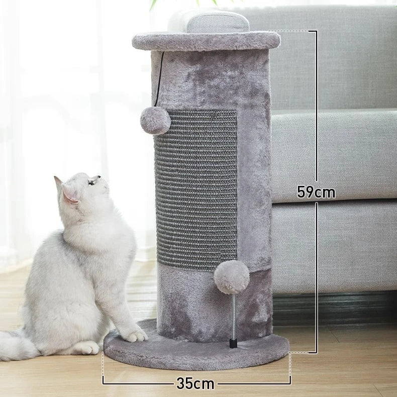 Kompakter vertikaler Katzenkratzbaum - Modell: "Griffo"