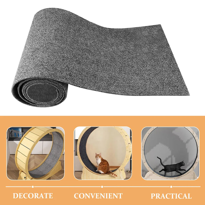 DIY Self-Adhesive and Cuttable Cat Scratching Mat - Model: "FlexiGriff"