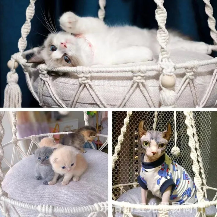 Gemütliches Hängenest für Katzen - Modell „NidSuspendu“