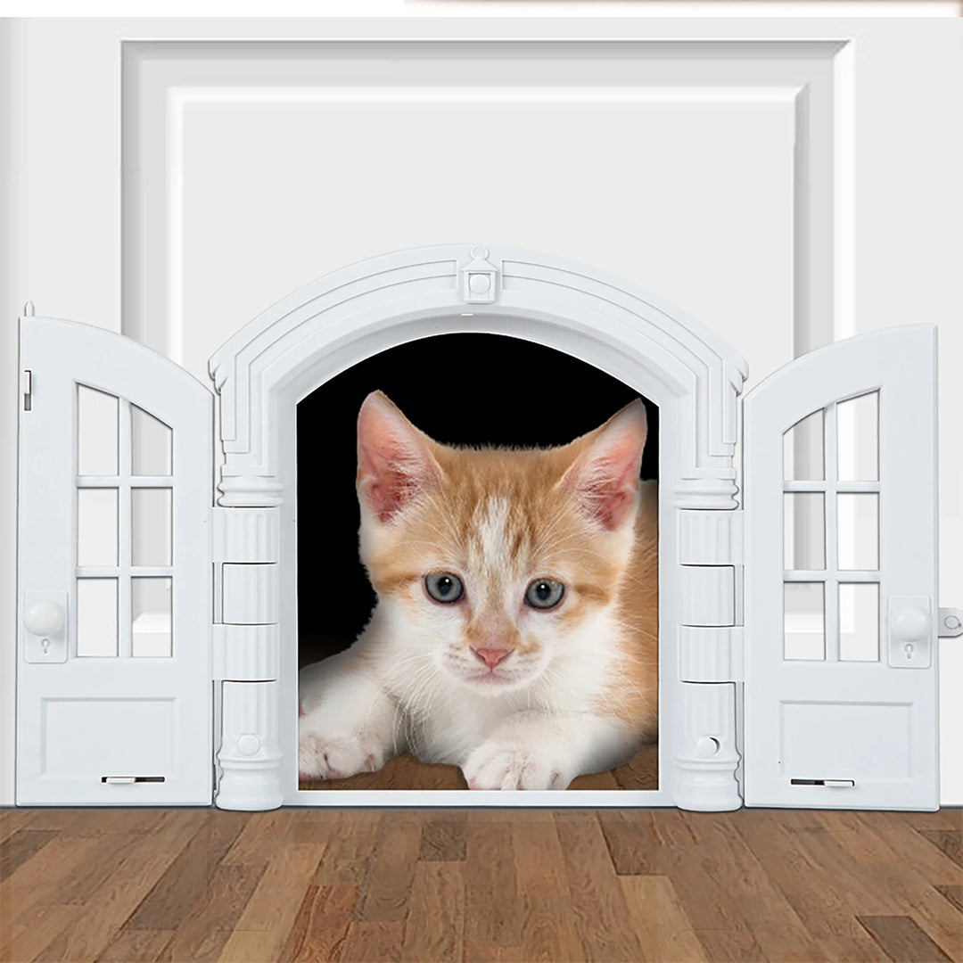 chatière pour chat élégante