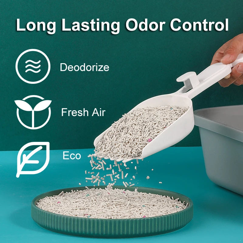 Litière pour chat tofu & bentonite 6L – Modèle "PureClump Balance"