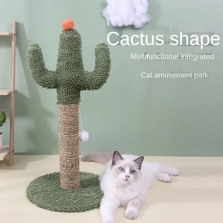 Compact Cat Tree - "CactusPaws Mini" Model