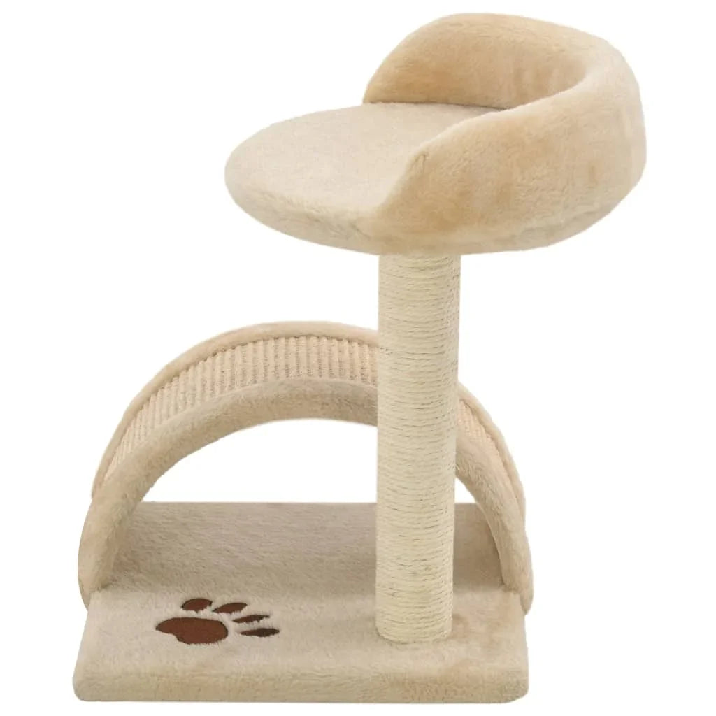 Beige cat tree - Dome