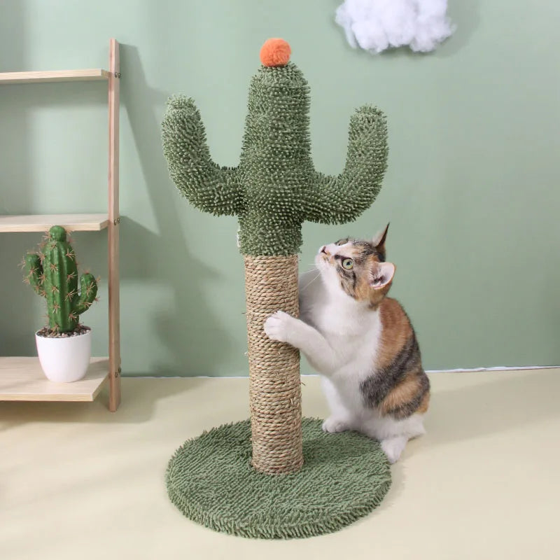 Compact Cat Tree - "CactusPaws Mini" Model