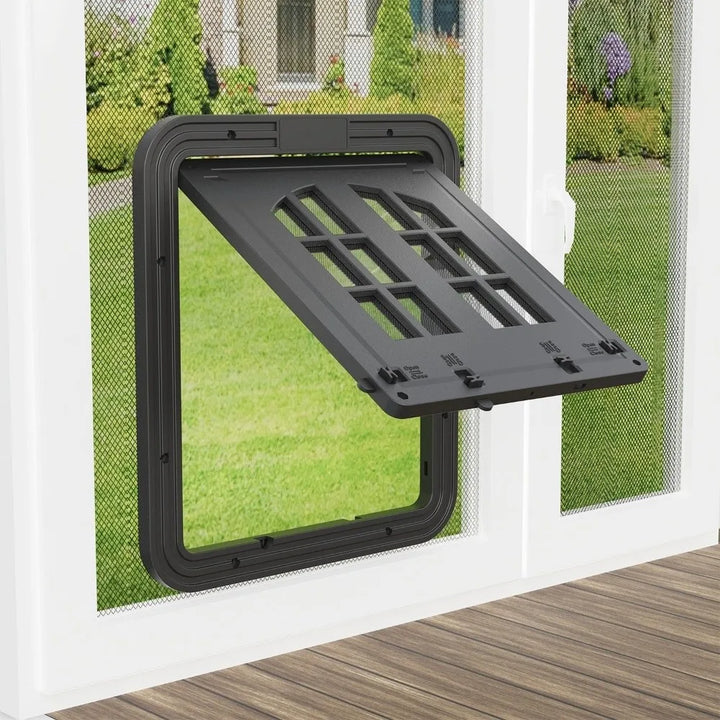 Chatière pour chat "Liberté Patio" – Porte moustiquaire renforcée avec fermeture automatique