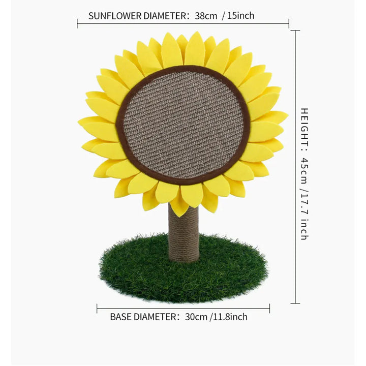 Blumenkratzbaum - Sonnenblume