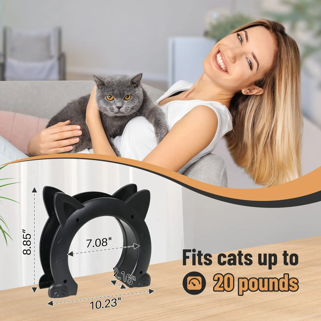 chatière pour chat oreille chat
