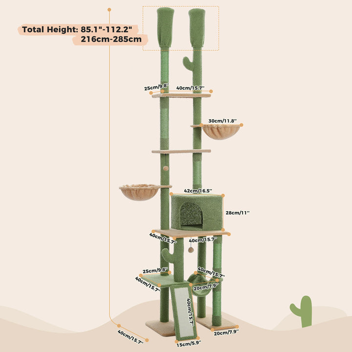 Catus and Design Cat Tree - XL - CactiPerch