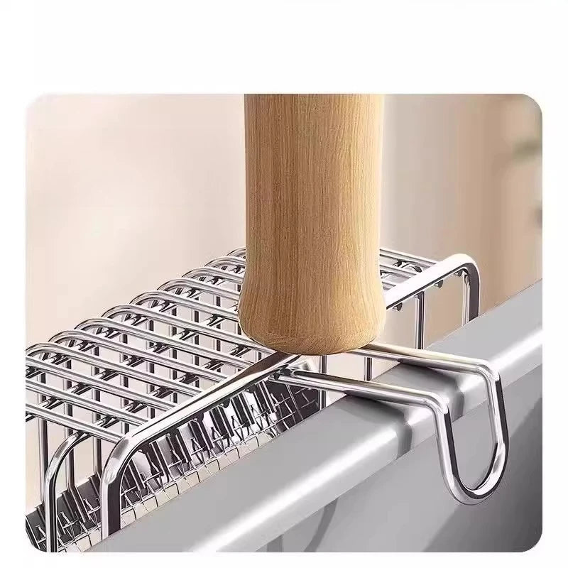 Pelle à litière double tamis inox 2-en-1 – Modèle "DualSift Pro"