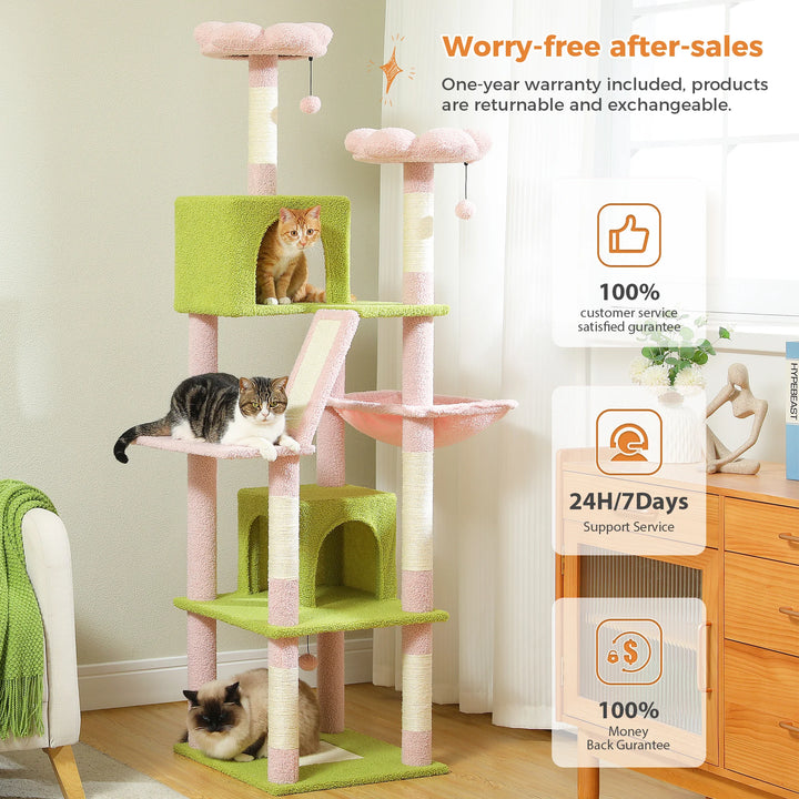Yellow Cat Tree - Chachou