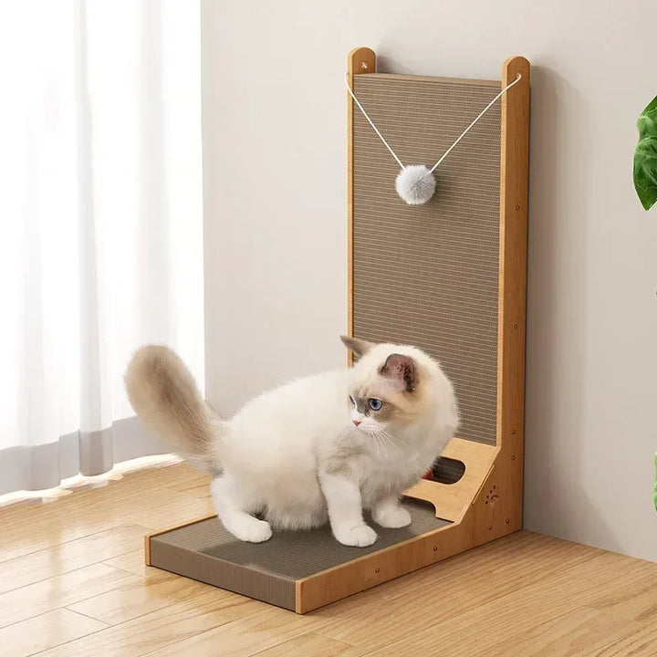 Cat scratching post - Scratching wall with toys 