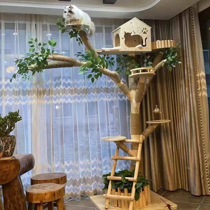Natural design cat tree - Cat Paradise