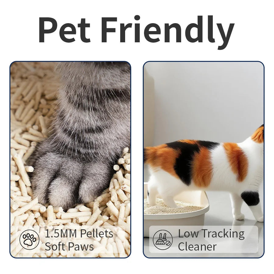 Litière Tofu Anti-Odeurs – Modèle "PureTofu FreshCare"