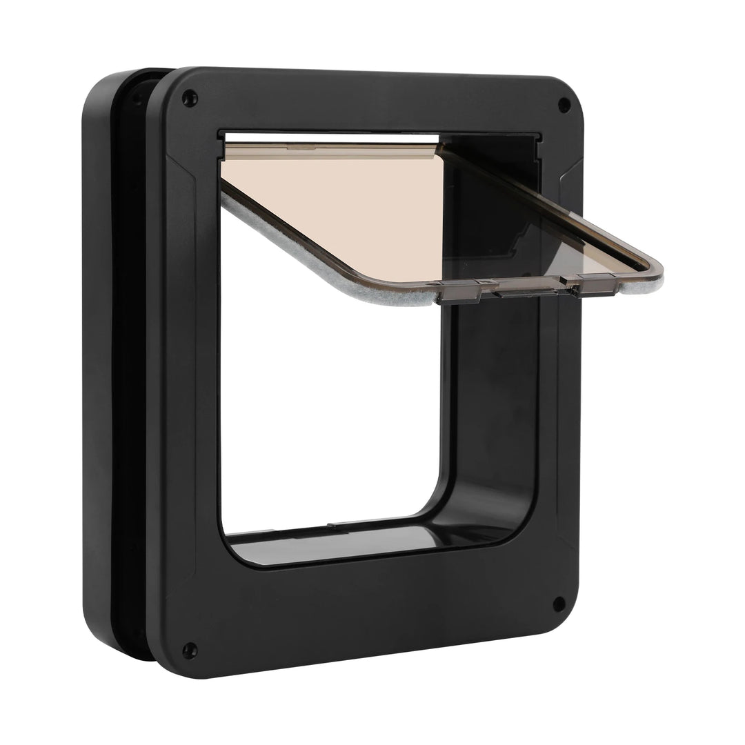 Chatière pour chat "Sérénité Connectée" – Porte RFID intelligente avec contrôle à distance