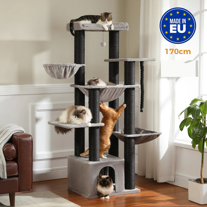 Maine Coon cat tree for large cats - Model: "MaxiPlaisir"