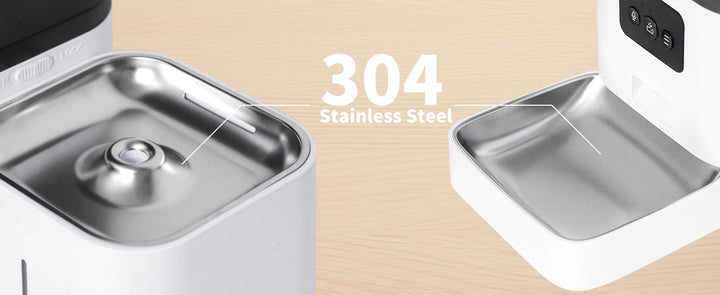 Réservoir en acier inoxydable 304, design moderne, idéal pour un usage quotidien.