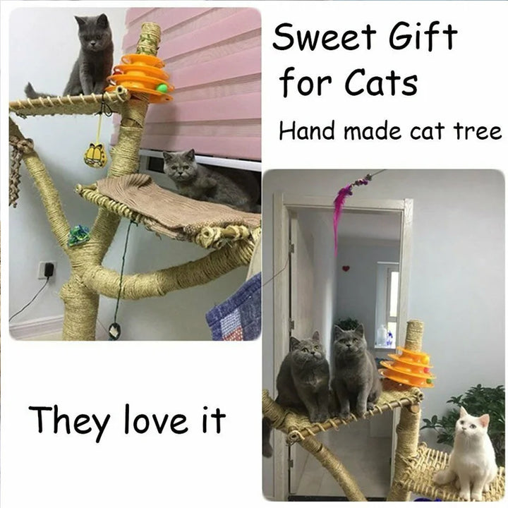 DIY Kratzbaum Sisalseil für Kratzbaum - Modell: "Griff'Sisal"