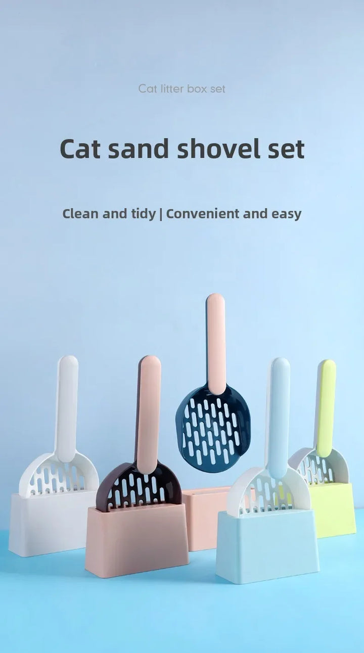 Pelle à litière avec base – Modèle "CleanStation Pro"