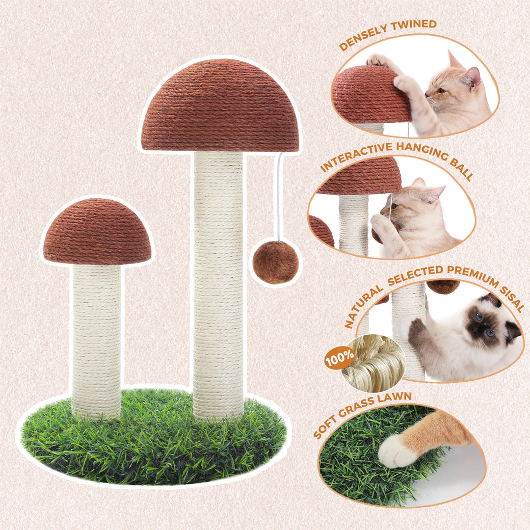Cheap cat tree - Mushroom