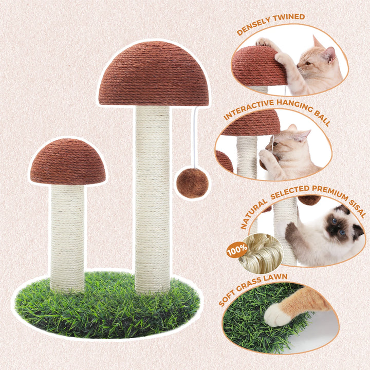 Cheap cat tree - Mushroom