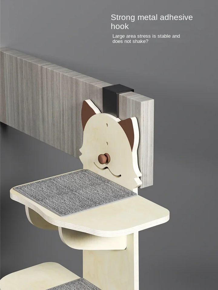 Cat tree door - No drilling required