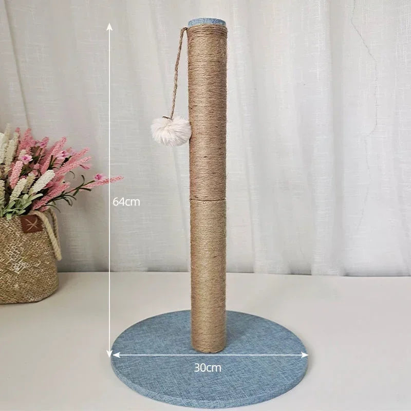 DIY-Kratzbaum aus Sisal und Leinen – ClawMaster-Modell