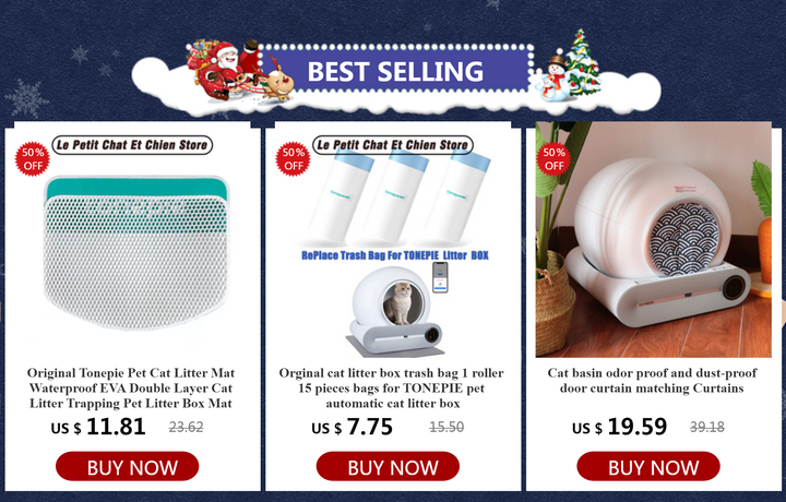 Bac à litière automatique connecté – Modèle "SmartClean Capsule Pro"