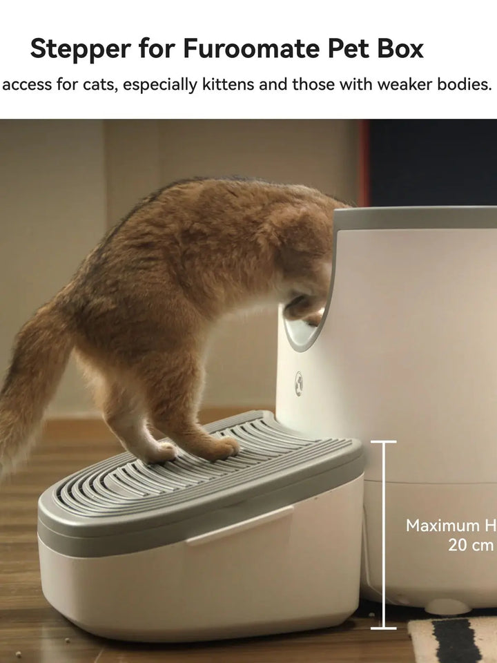 Bac à litière automatique auto-nettoyant ouvert – Modèle "OpenClean Sensor Pro"