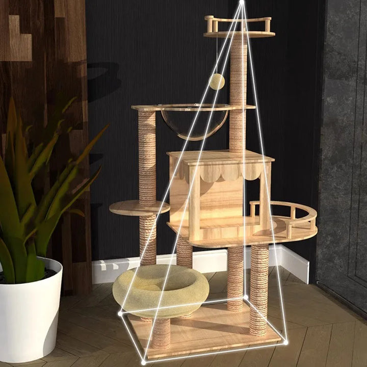 LUXE Design cat tree - ChicCat Collection