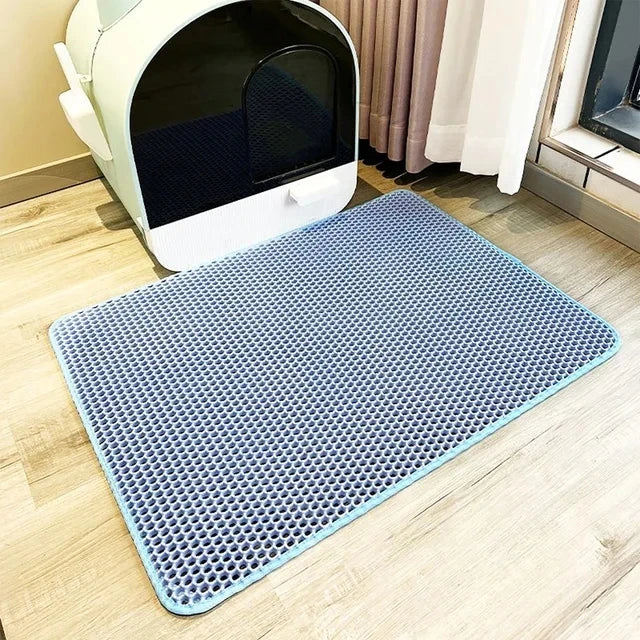 Tapis de Litière Double Couche Waterproof – Modèle "CleanStep Flex"