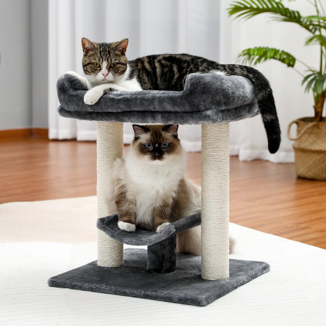 Günstiger grauer Kratzbaum - Totem