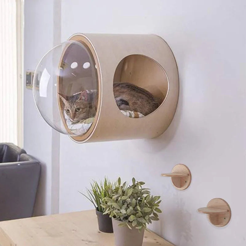 Cat Tree - Space Capsule with Observation Dome