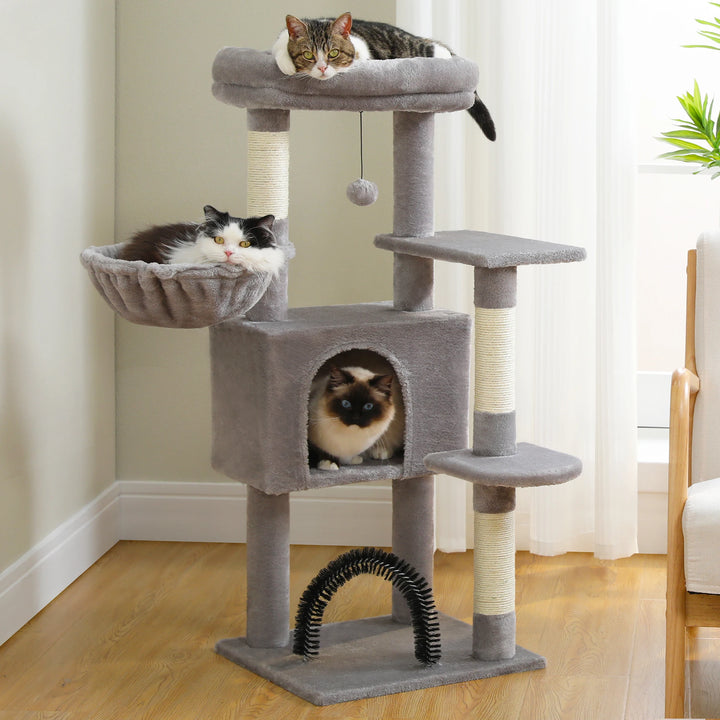 Multifunktionaler Kratzbaum - Modell „MidnightPaws“