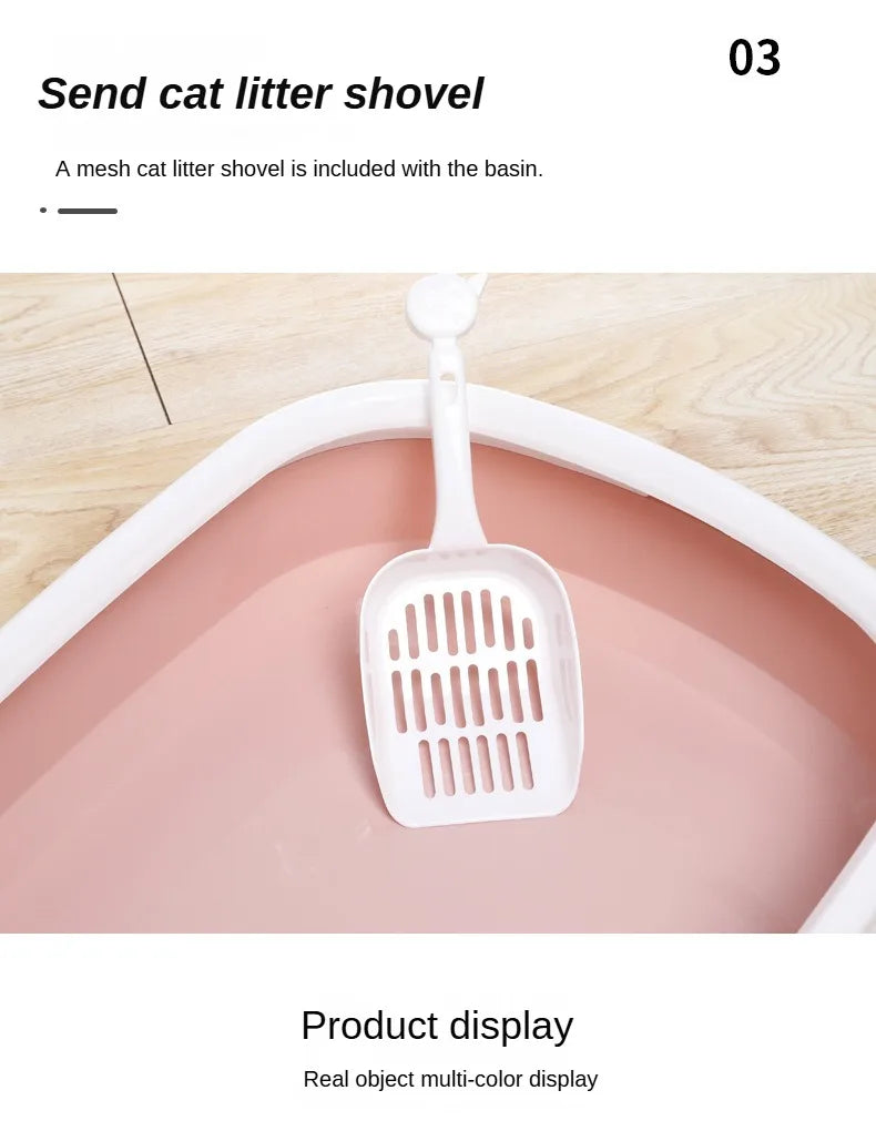 Bac à litière semi-fermé pour chat – Modèle "EasyClean Comfort"