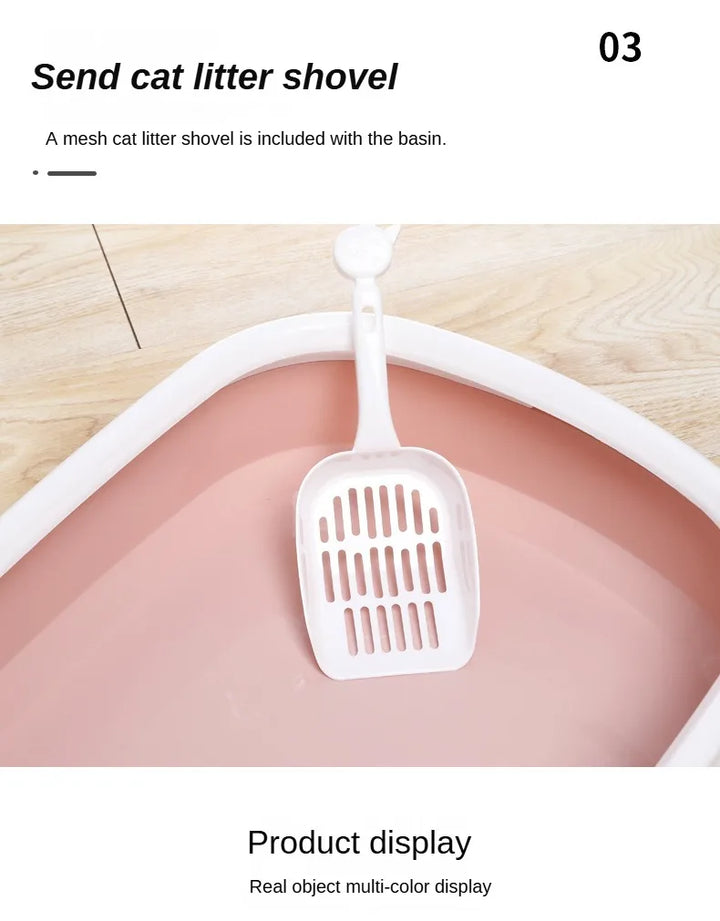 Bac à litière semi-fermé pour chat – Modèle "EasyClean Comfort"