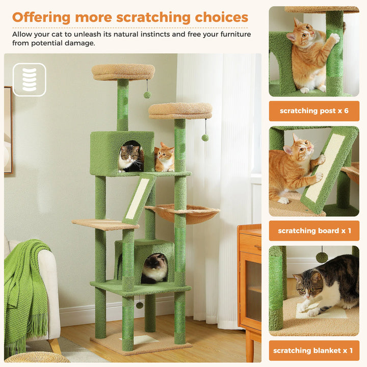 Yellow Cat Tree - Chachou