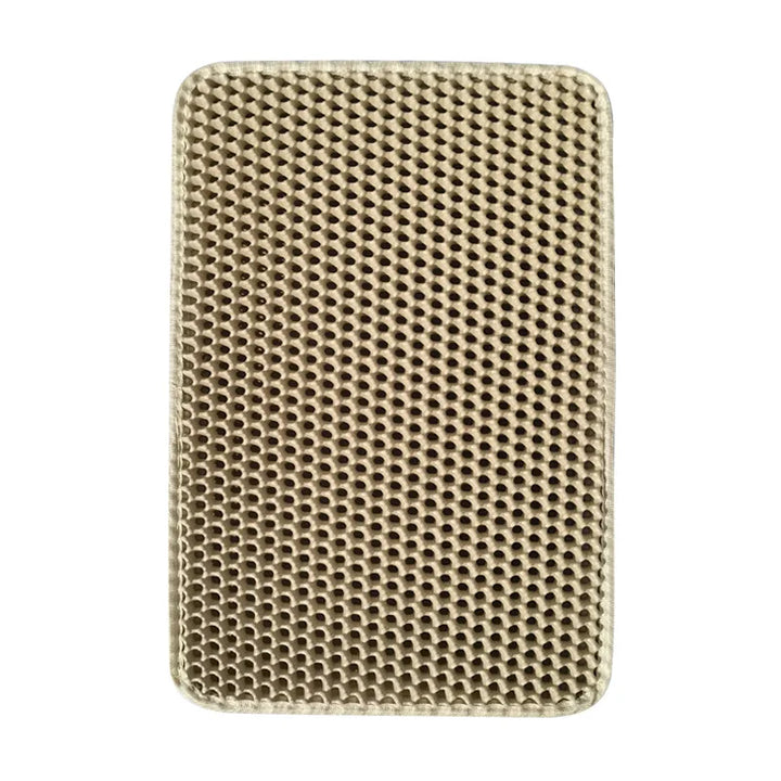 Tapis de litière pour chat alvéolé multi-tailles antidérapant "Petit Nuage"