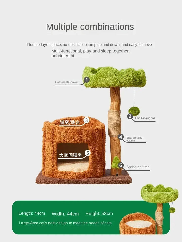 Designer-Kratzbaum - Garten und Stamm - HavreChat
