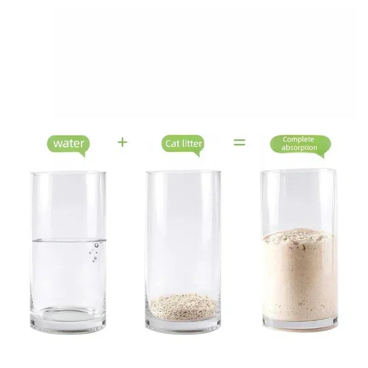 Litière Mixte Tofu & Bentonite – Modèle "HybridClean Ultra"